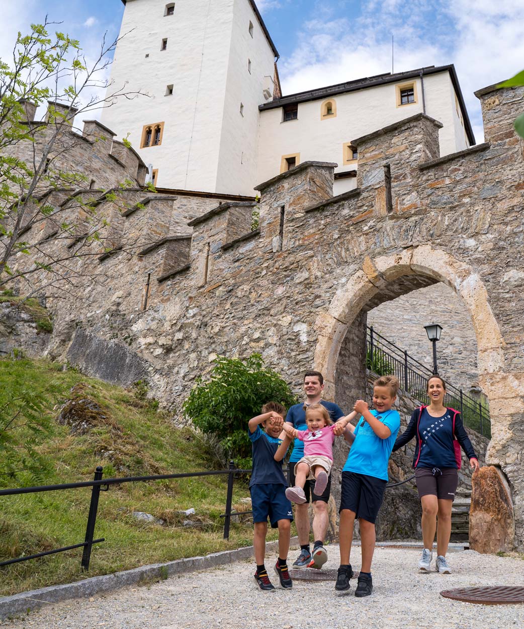 Mauterndorf Castle. Family vacation holiday in Salzburg Lungau.